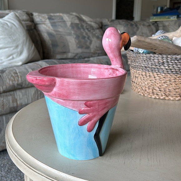 Flamingo planter/accessory/pot - Picture 3 of 6